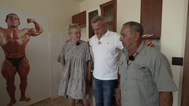 V siedmom nebi - Vilo Rozboril a Adam Cibuľa s manželkou